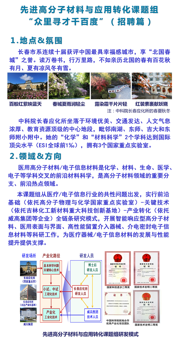 高分子材料招聘_中科院宁波材料所生物基高分子材料朱锦团队招聘特别研究助理 含博士后 科研助理