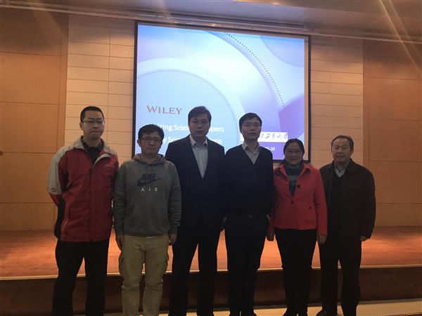 wiley编辑蔡颖潇博士受邀做客理学院